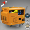 Bison China Zhejiang Super 6KVA Silent Power Generation Machines Генератор дизельных двигателей Changchai